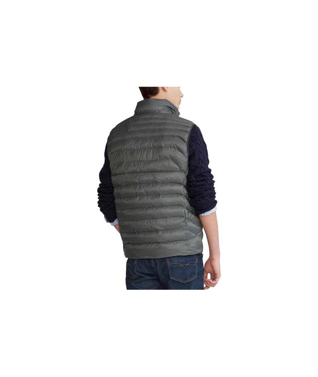 POLO RALPH LAUREN Серый жилет, фото 2