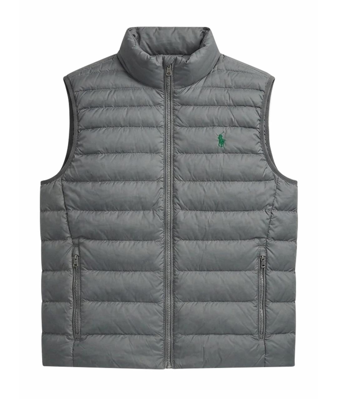 POLO RALPH LAUREN Серый жилет, фото 1