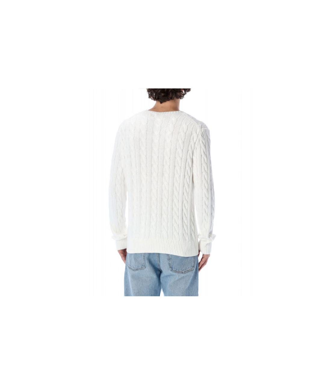POLO RALPH LAUREN Белый джемпер / свитер, фото 3