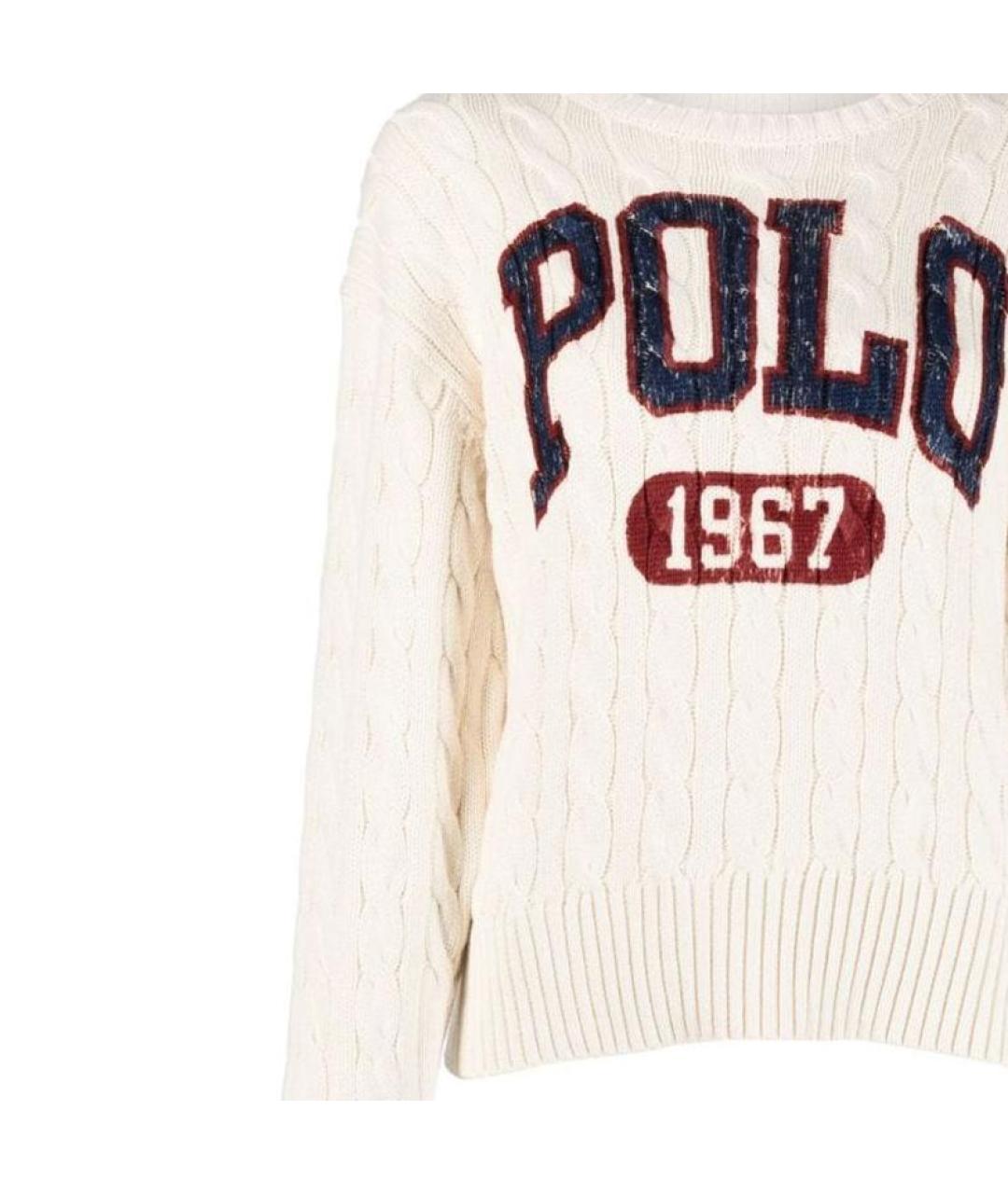 POLO RALPH LAUREN Белый джемпер / свитер, фото 6