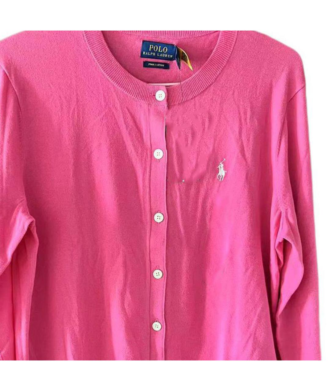 POLO RALPH LAUREN Розовый кардиган, фото 5