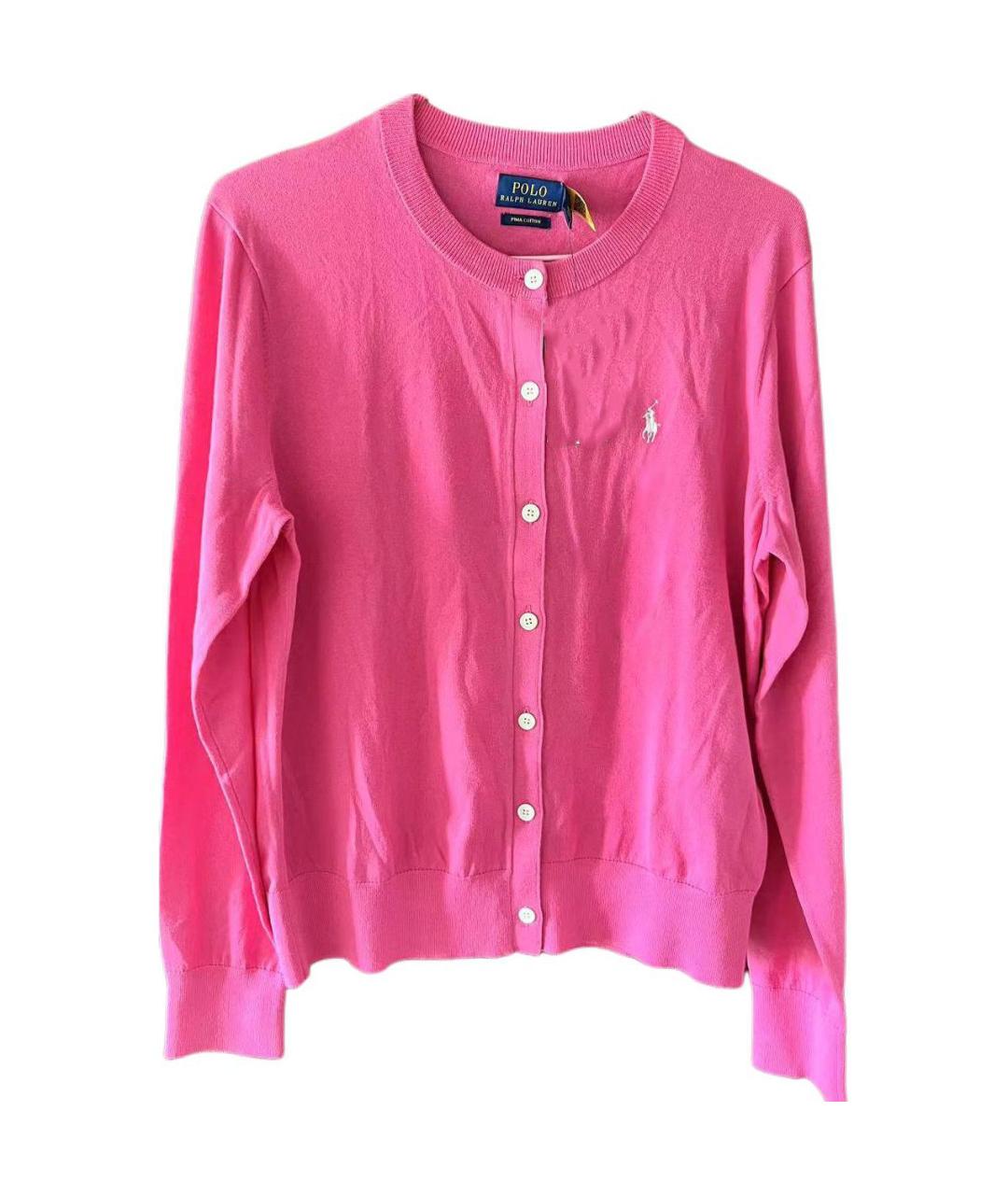 POLO RALPH LAUREN Розовый кардиган, фото 1