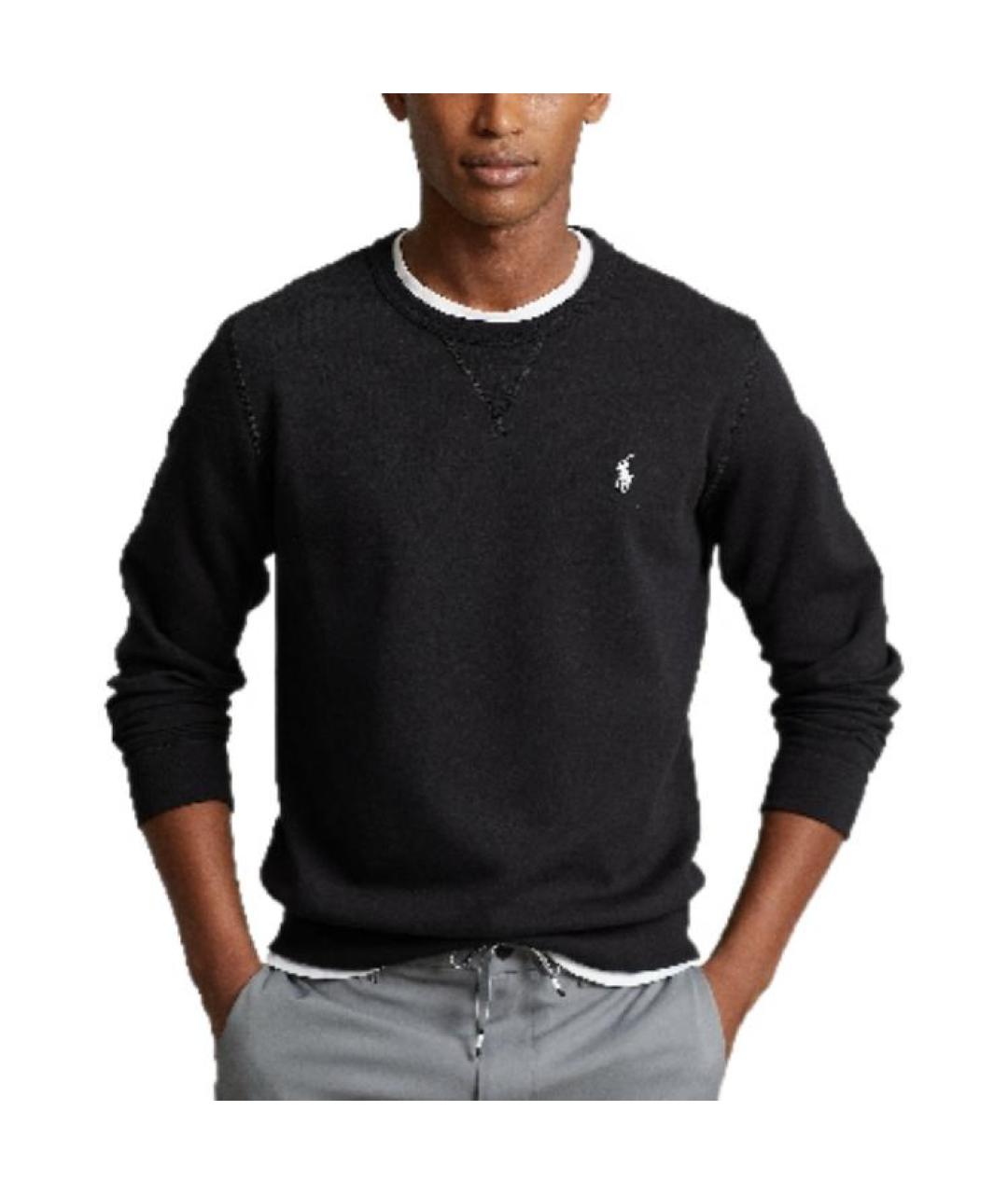 POLO RALPH LAUREN Черный джемпер / свитер, фото 3