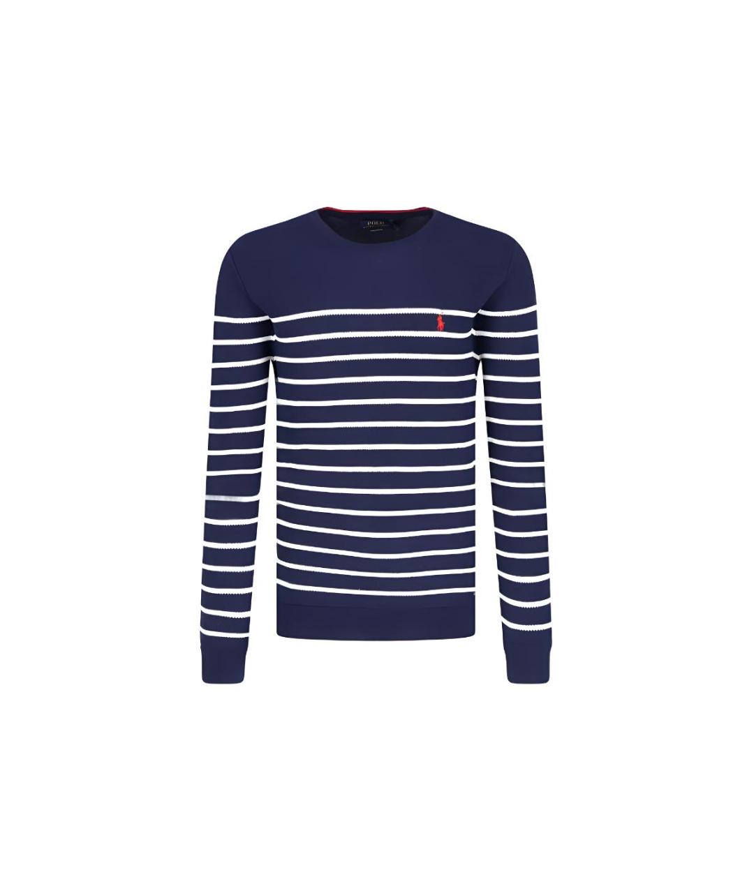 POLO RALPH LAUREN Темно-синий джемпер / свитер, фото 1