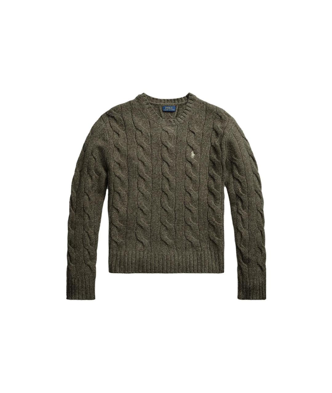 POLO RALPH LAUREN Зеленый джемпер / свитер, фото 1