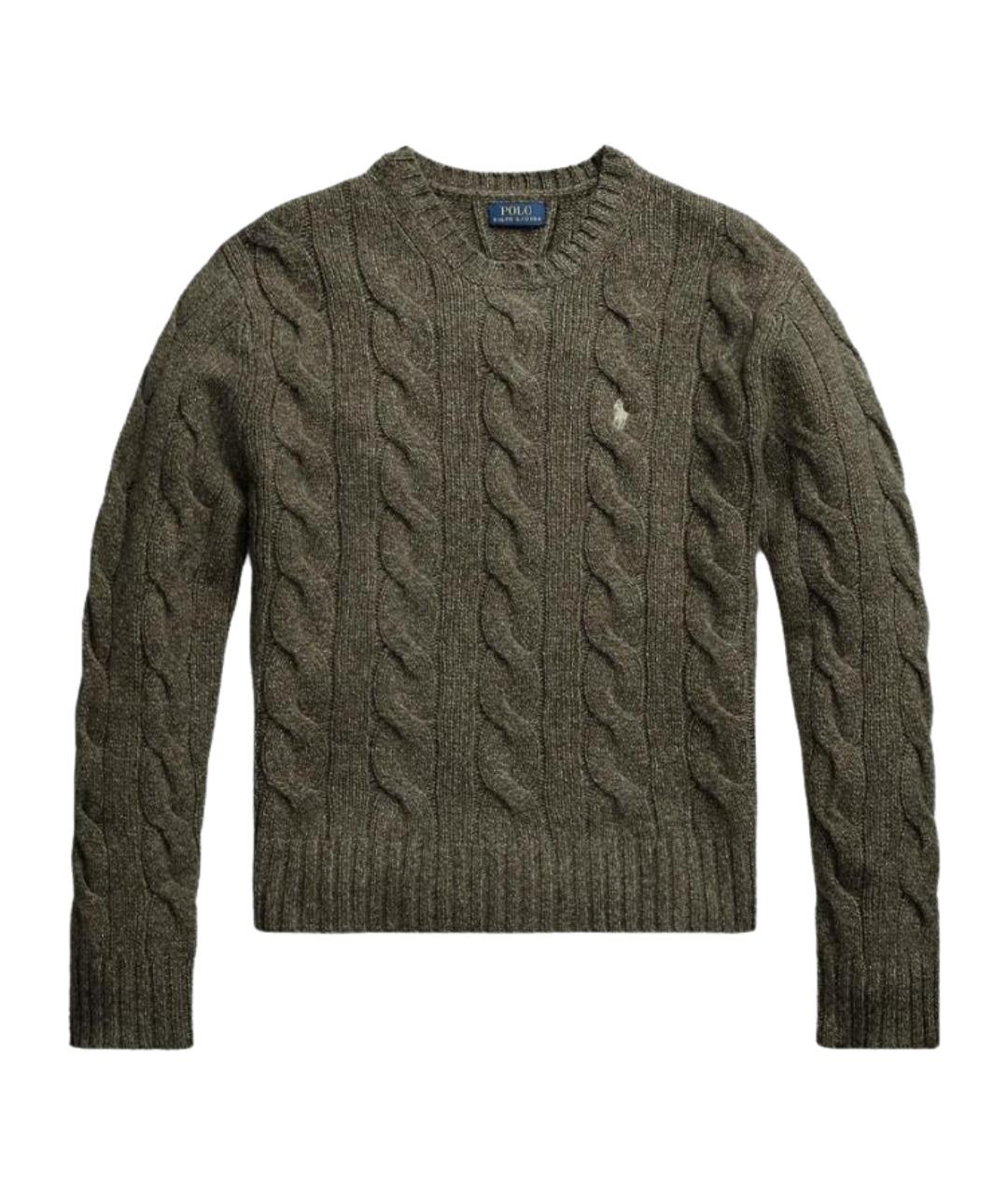 POLO RALPH LAUREN Зеленый джемпер / свитер, фото 1