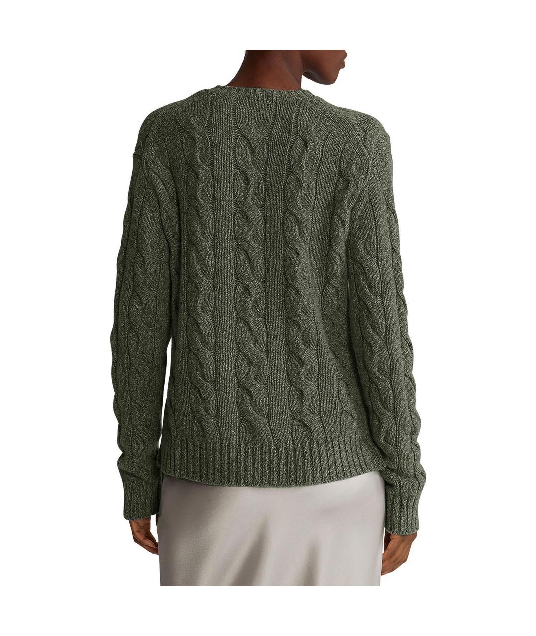 POLO RALPH LAUREN Зеленый джемпер / свитер, фото 3