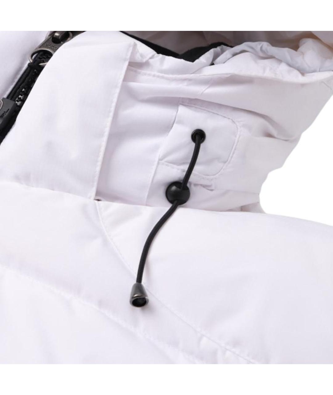 POLO RALPH LAUREN Белый пуховик, фото 4