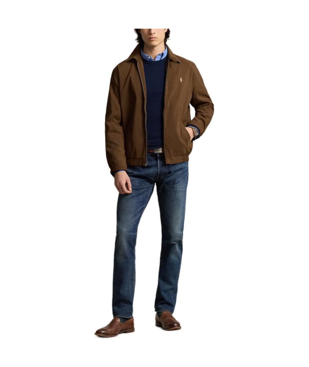 POLO RALPH LAUREN Коричневая куртка, фото 2