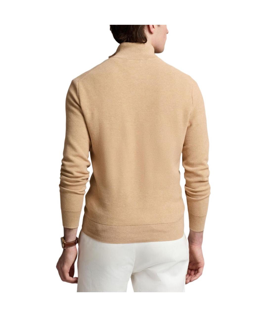 POLO RALPH LAUREN Бежевый джемпер / свитер, фото 3