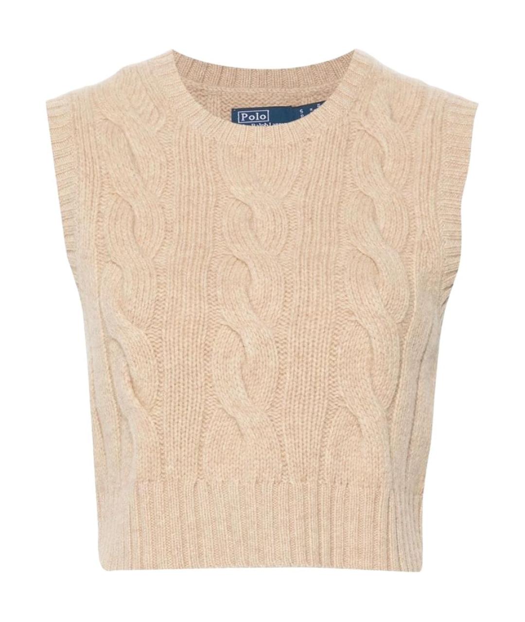 POLO RALPH LAUREN Бежевая жилетка, фото 1