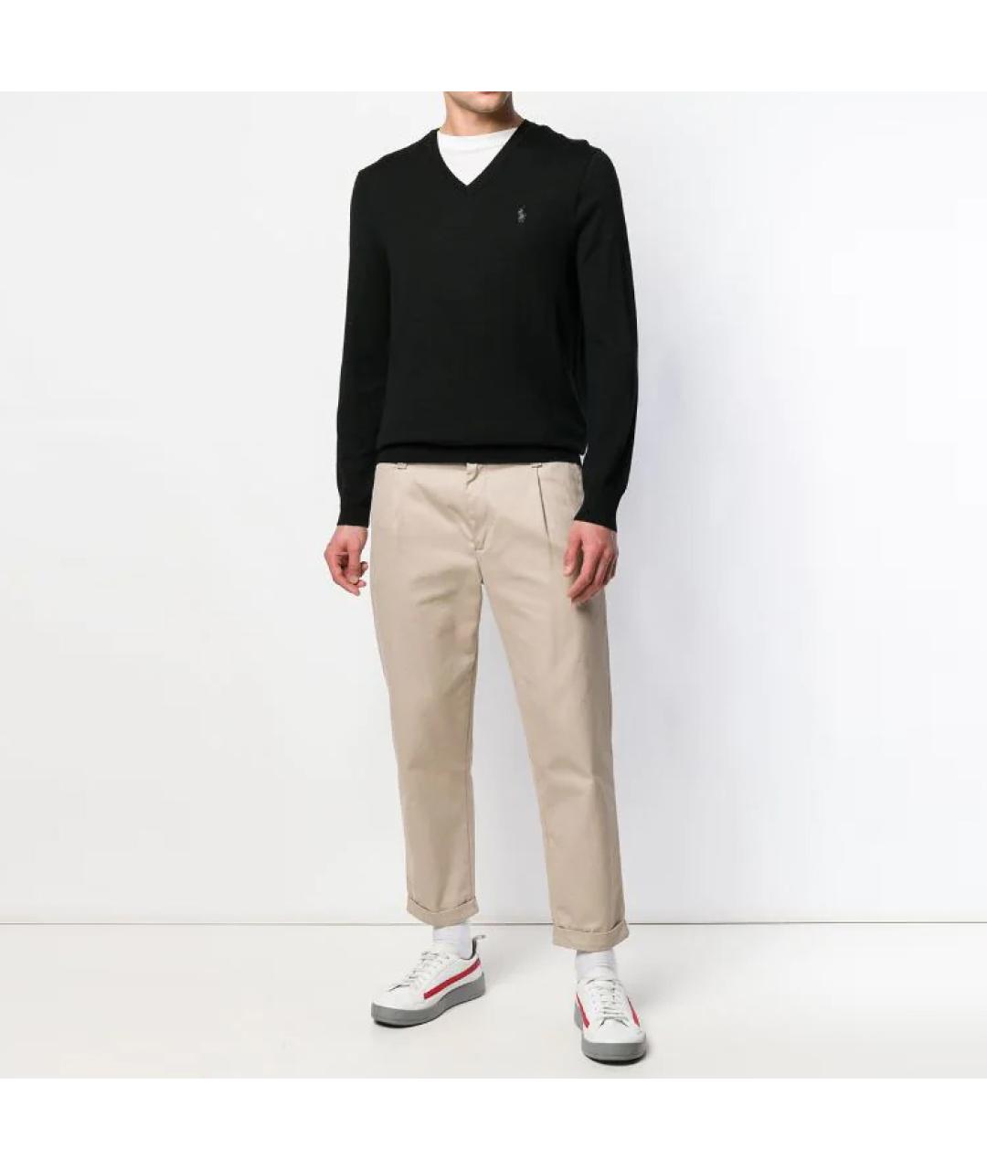 POLO RALPH LAUREN Черный джемпер / свитер, фото 2