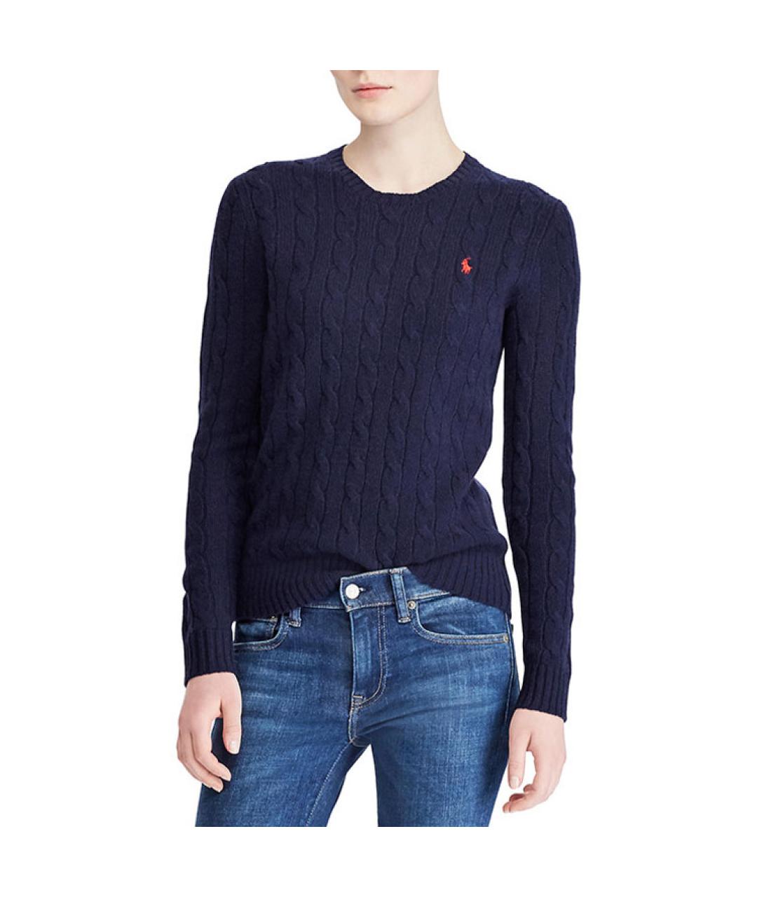 POLO RALPH LAUREN Темно-синий джемпер / свитер, фото 5