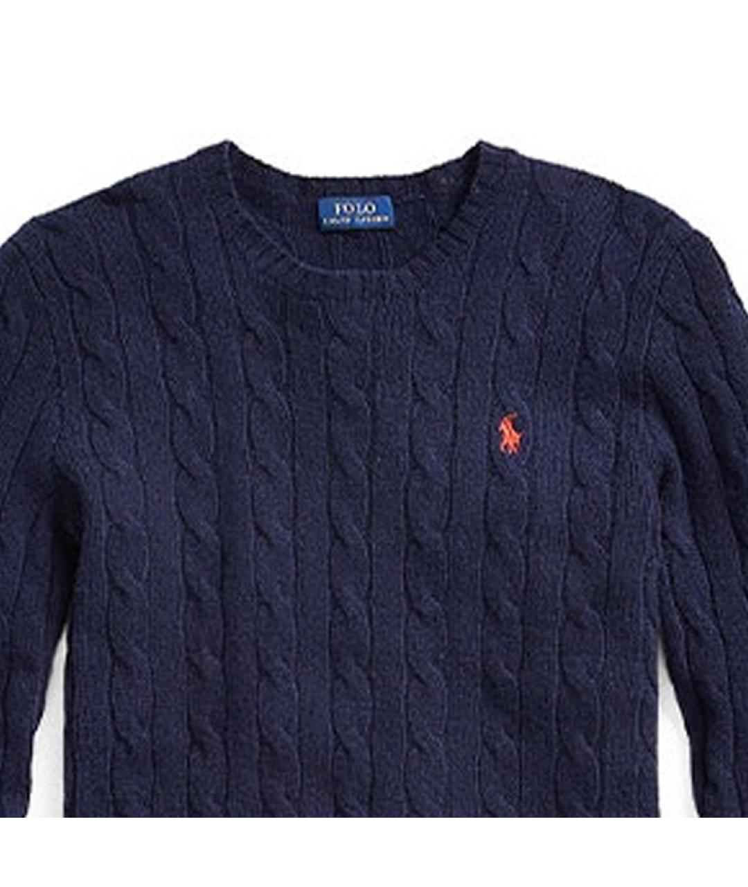 POLO RALPH LAUREN Темно-синий джемпер / свитер, фото 6