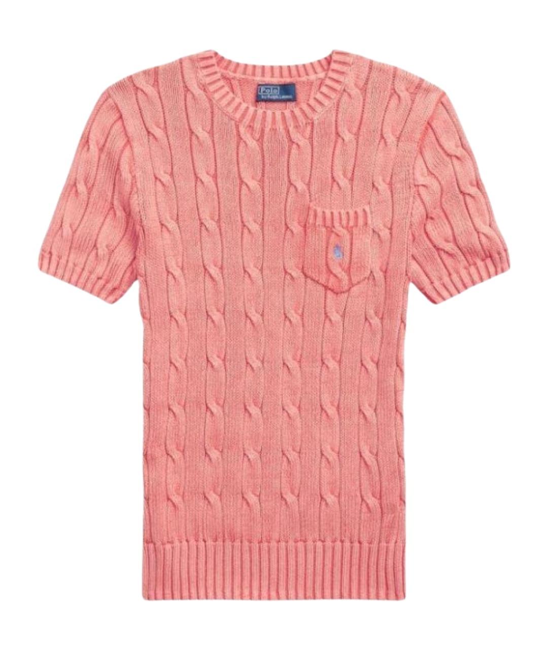 POLO RALPH LAUREN Розовый джемпер / свитер, фото 1