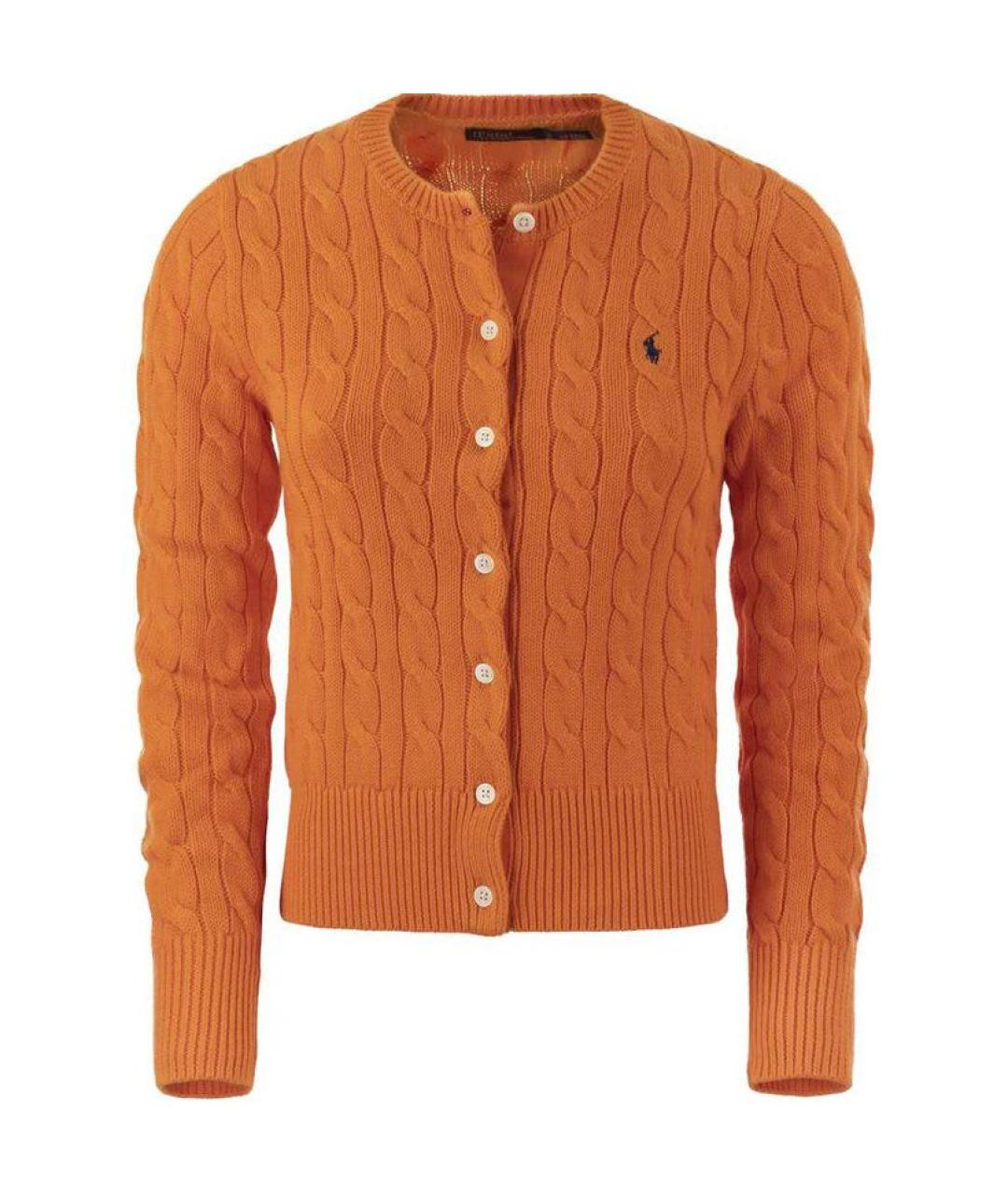 POLO RALPH LAUREN Оранжевый кардиган, фото 1