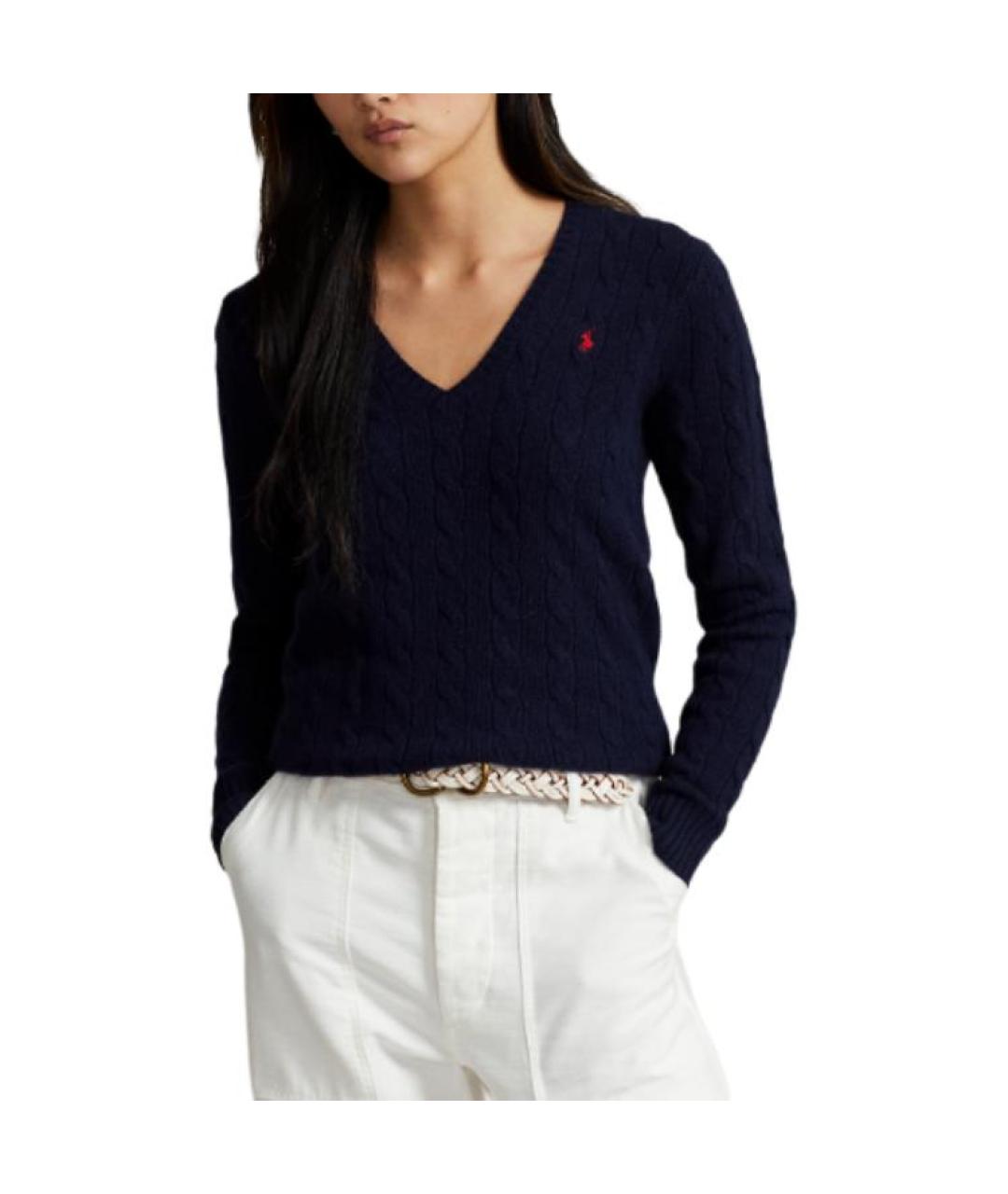 POLO RALPH LAUREN Синий джемпер / свитер, фото 4