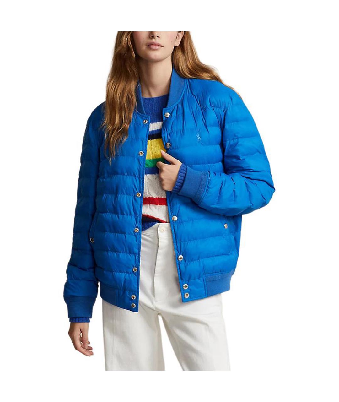 POLO RALPH LAUREN Синий пуховик, фото 3