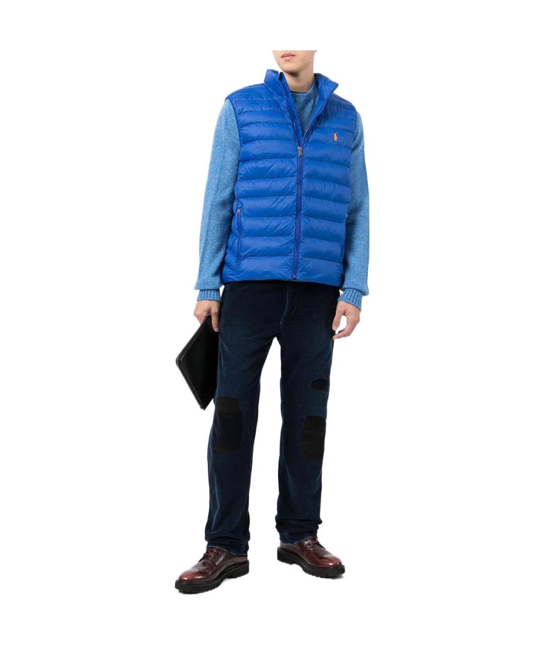 POLO RALPH LAUREN Синий жилет, фото 2