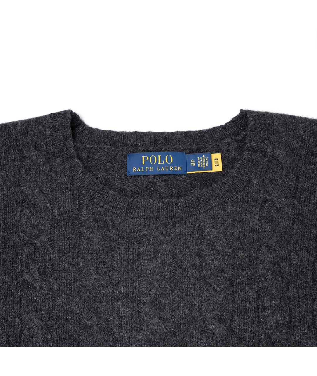 POLO RALPH LAUREN Серый джемпер / свитер, фото 6