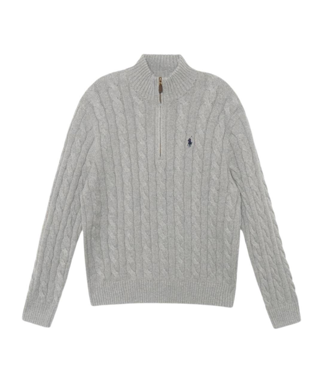 POLO RALPH LAUREN Серый джемпер / свитер, фото 1