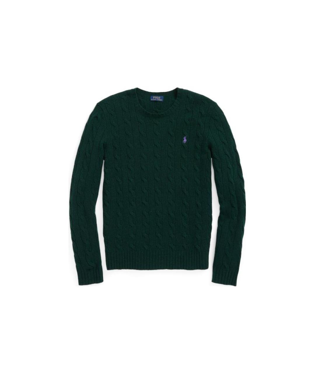 POLO RALPH LAUREN Зеленый джемпер / свитер, фото 1