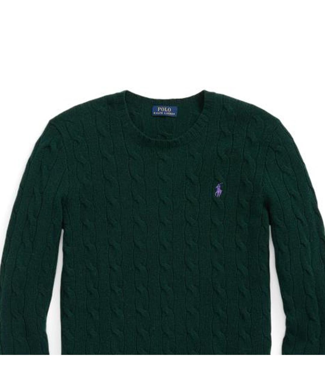 POLO RALPH LAUREN Зеленый джемпер / свитер, фото 6
