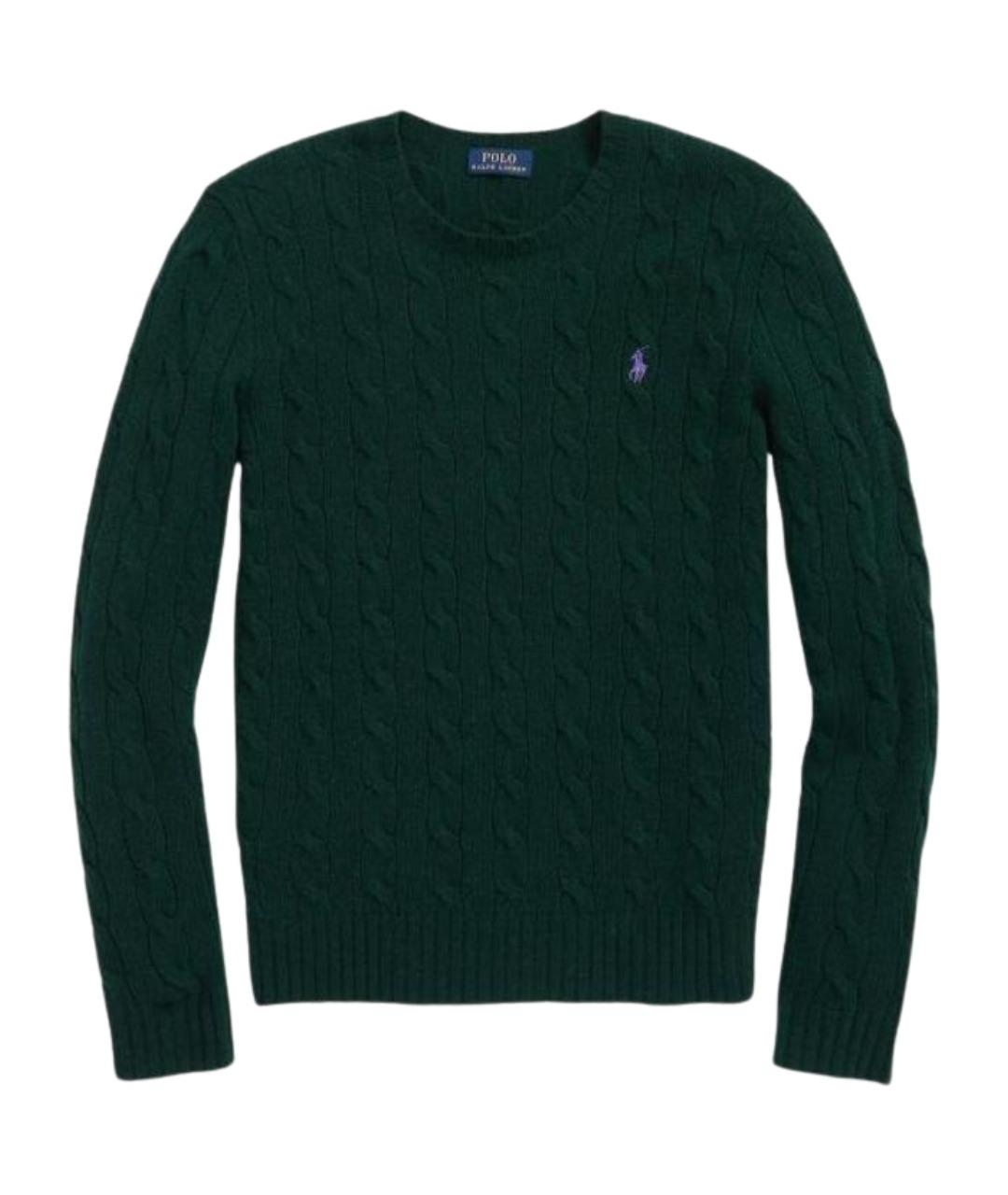POLO RALPH LAUREN Зеленый джемпер / свитер, фото 1