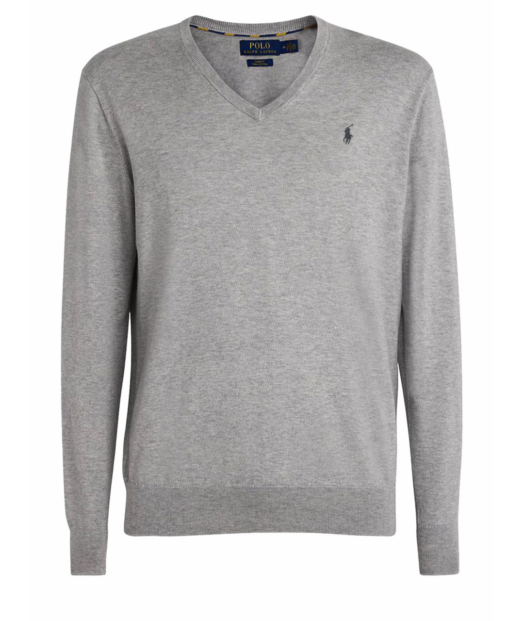 POLO RALPH LAUREN Серый джемпер / свитер, фото 1