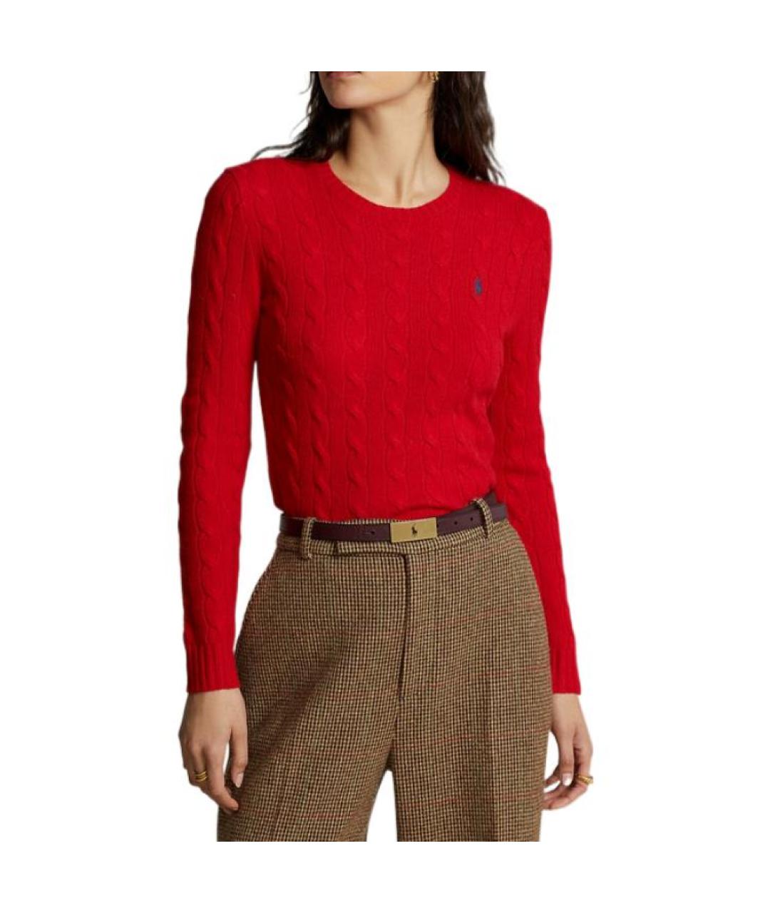 POLO RALPH LAUREN Красный джемпер / свитер, фото 2