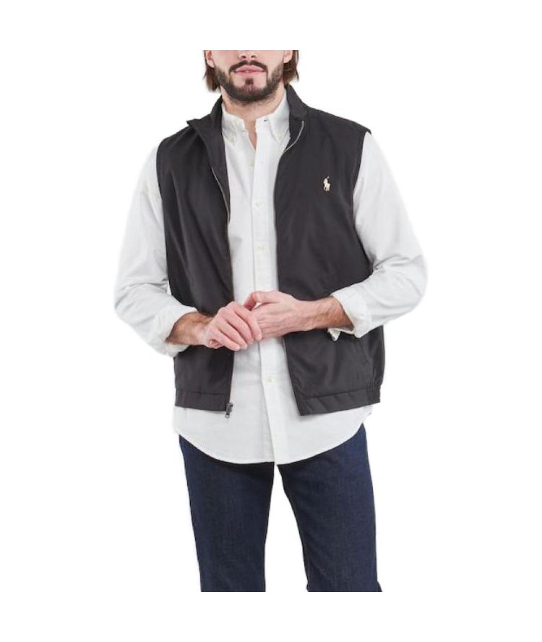 POLO RALPH LAUREN Черный жилет, фото 2