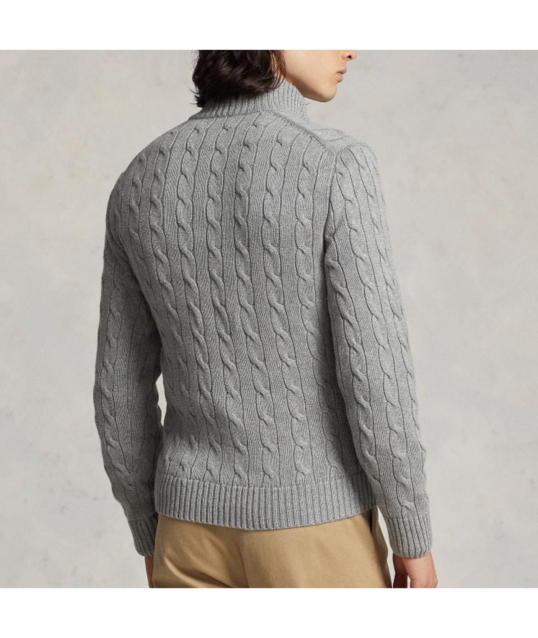 POLO RALPH LAUREN Серый джемпер / свитер, фото 4