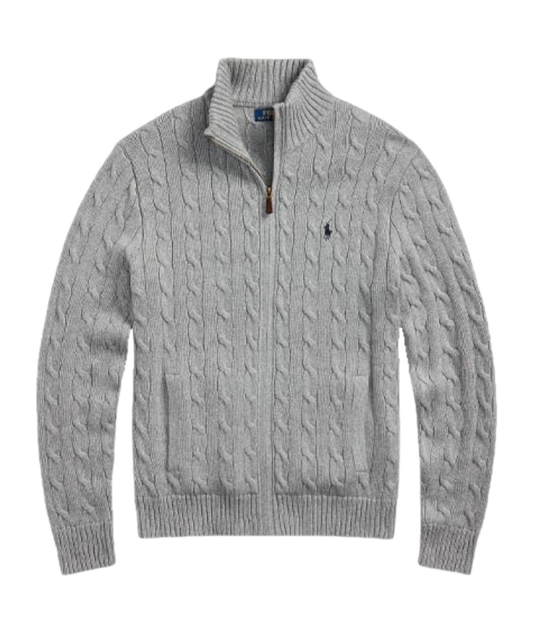 POLO RALPH LAUREN Серый джемпер / свитер, фото 1