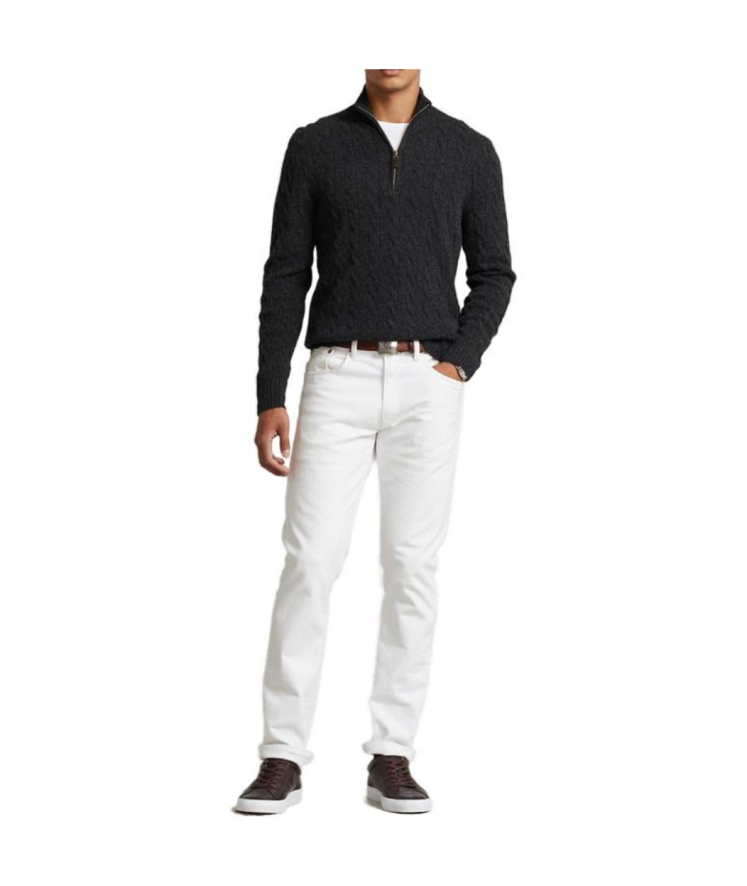 POLO RALPH LAUREN Серый джемпер / свитер, фото 2