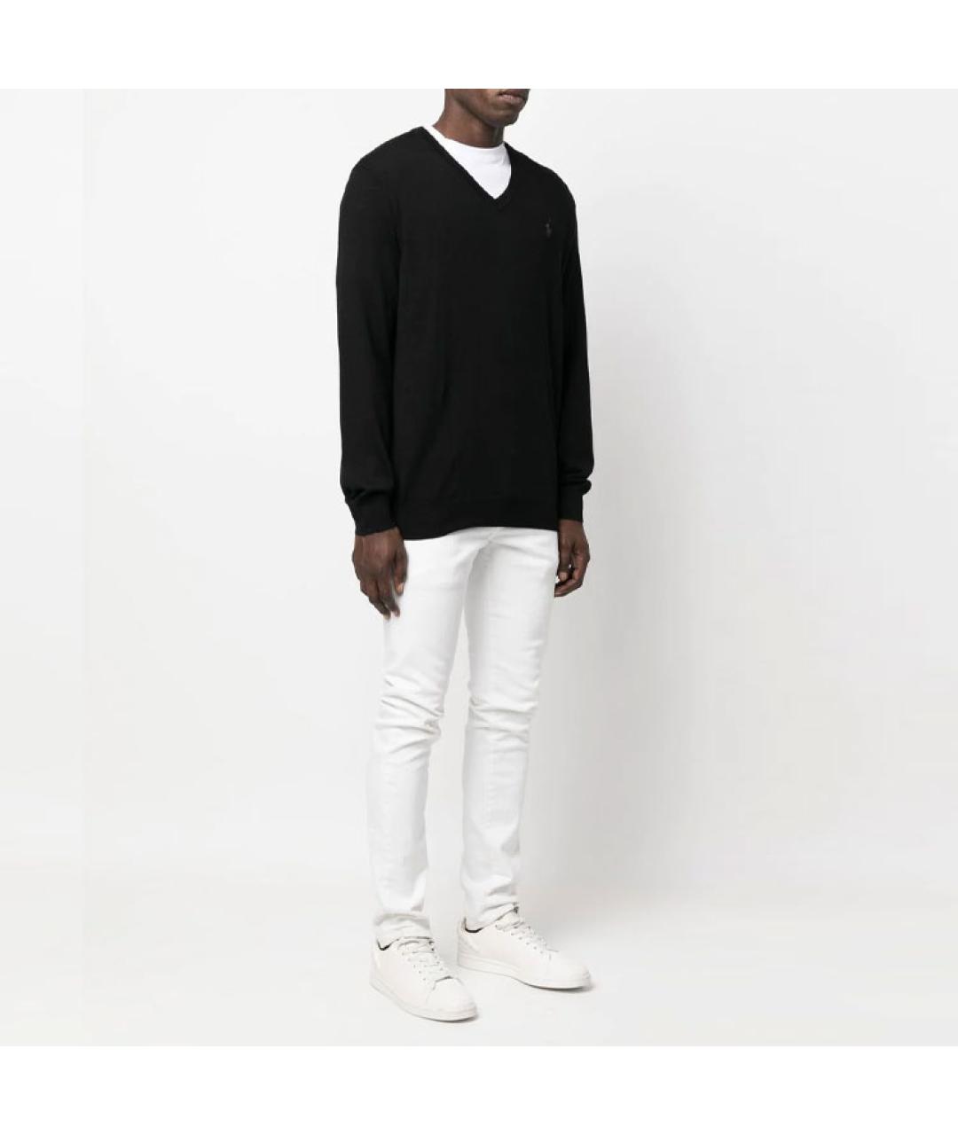 POLO RALPH LAUREN Черный джемпер / свитер, фото 4