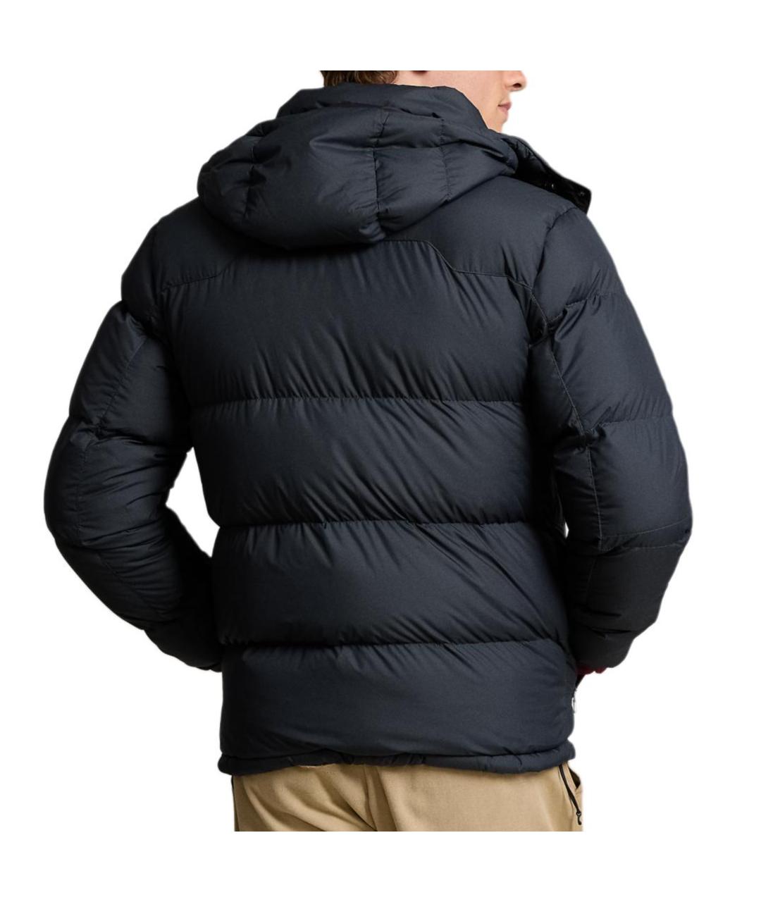 POLO RALPH LAUREN Черный пуховик, фото 3
