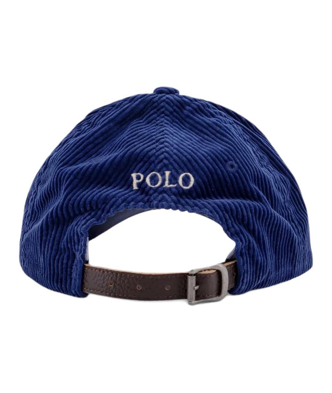 POLO RALPH LAUREN Синяя кепка/бейсболка, фото 3