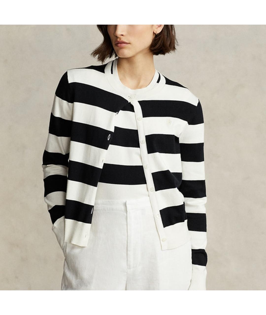 POLO RALPH LAUREN Черный кардиган, фото 2