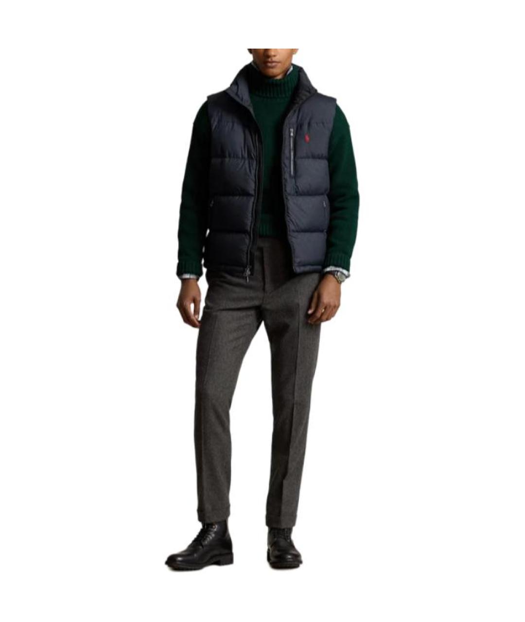 POLO RALPH LAUREN Черный жилет, фото 2