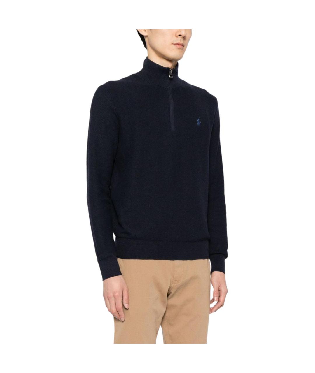 POLO RALPH LAUREN Синий джемпер / свитер, фото 4