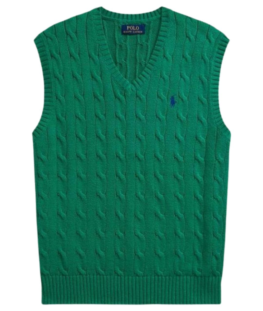 POLO RALPH LAUREN Зеленая жилетка, фото 1