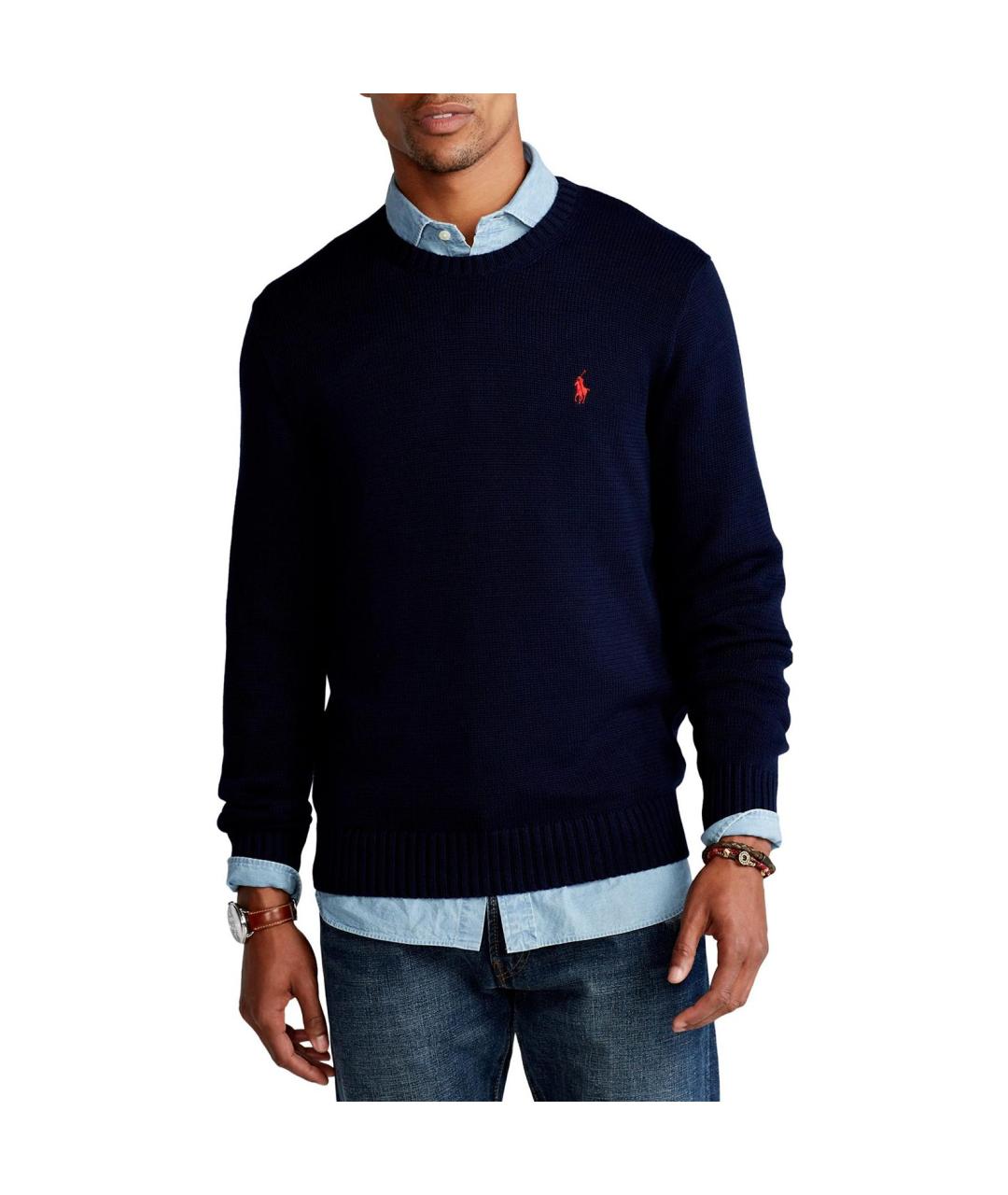 POLO RALPH LAUREN Синий джемпер / свитер, фото 3