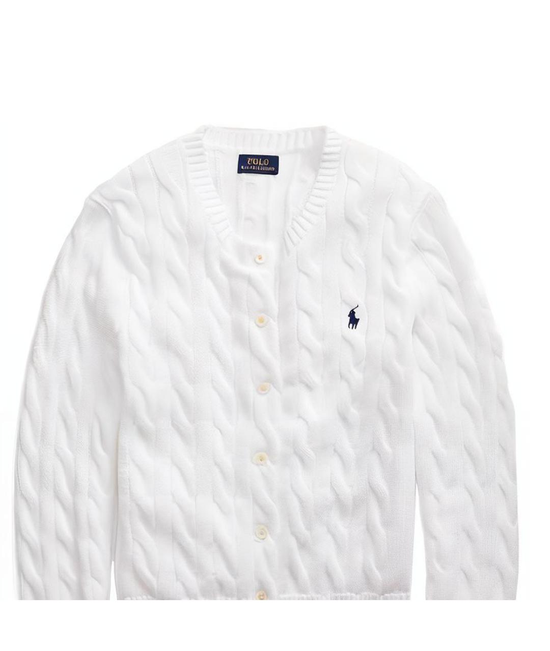 POLO RALPH LAUREN Белый джемпер / свитер, фото 5