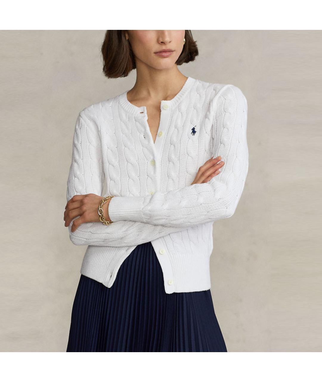 POLO RALPH LAUREN Белый джемпер / свитер, фото 2