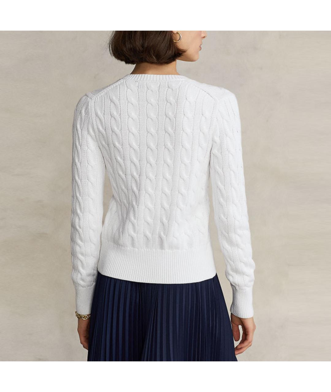 POLO RALPH LAUREN Белый джемпер / свитер, фото 3