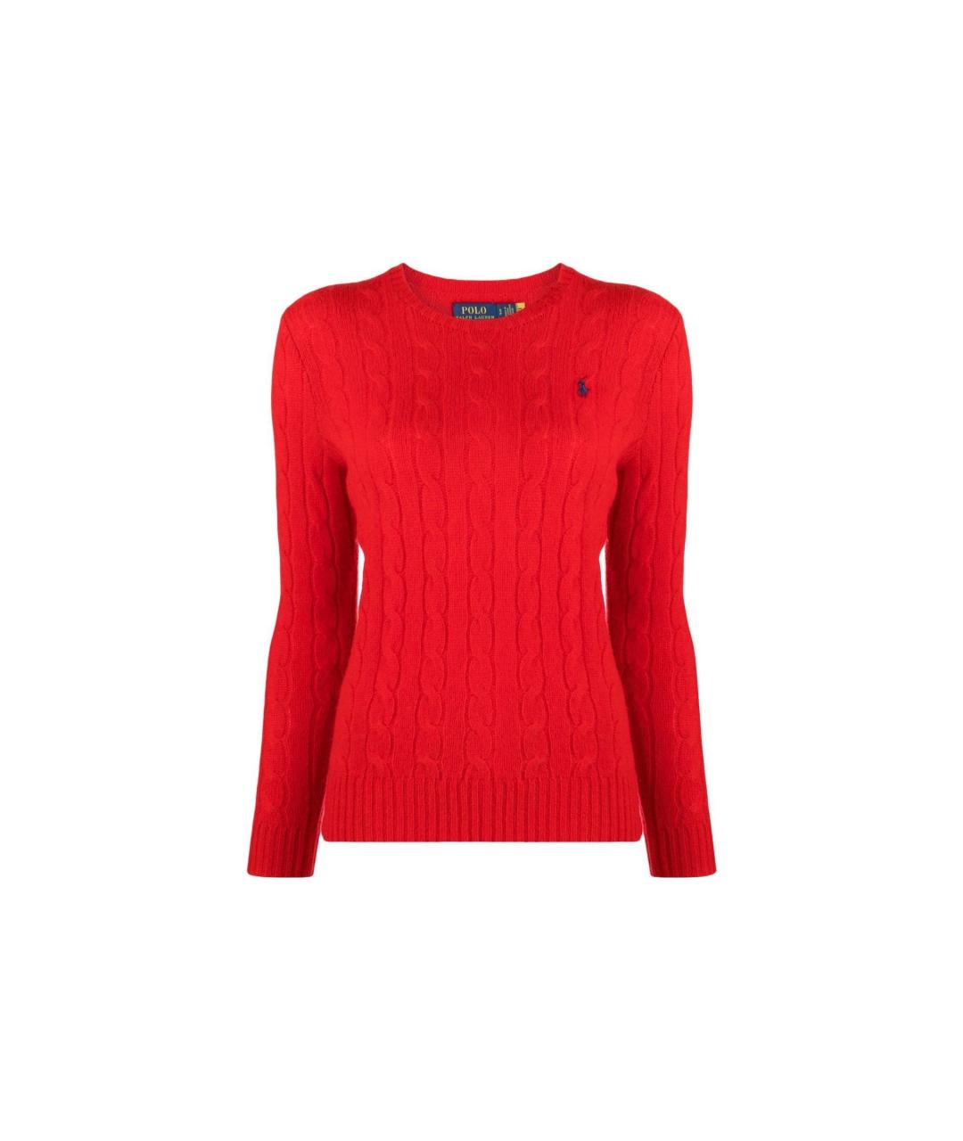 POLO RALPH LAUREN Красный джемпер / свитер, фото 1