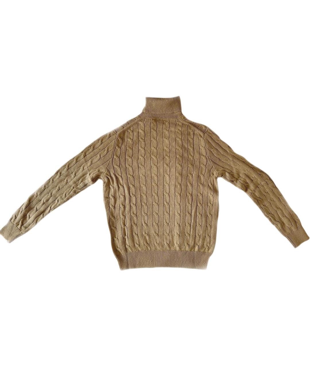 POLO RALPH LAUREN Горчичный джемпер / свитер, фото 2