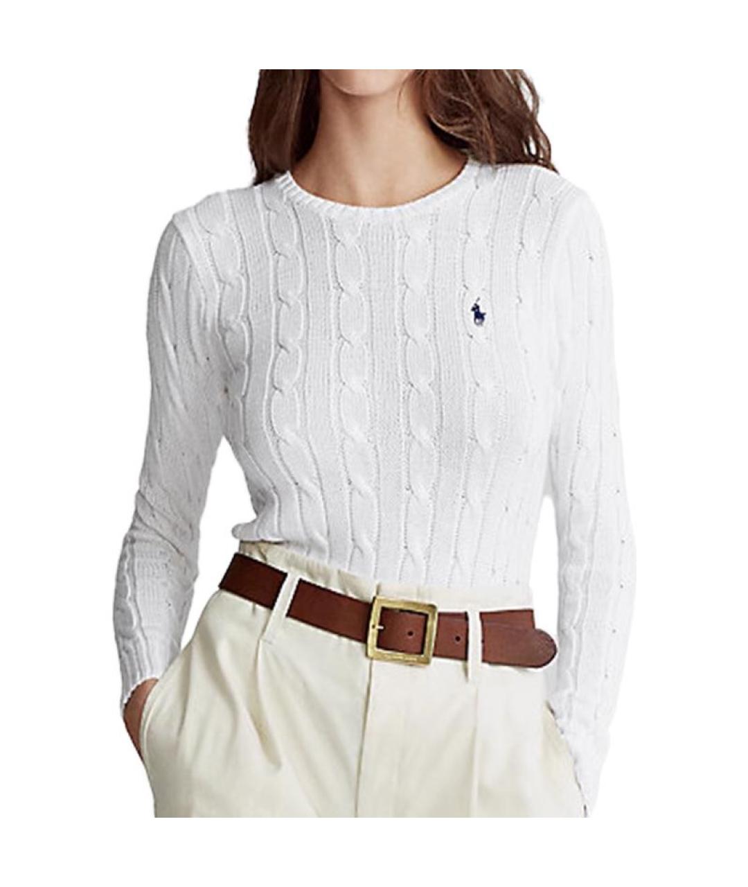 POLO RALPH LAUREN Белый джемпер / свитер, фото 3