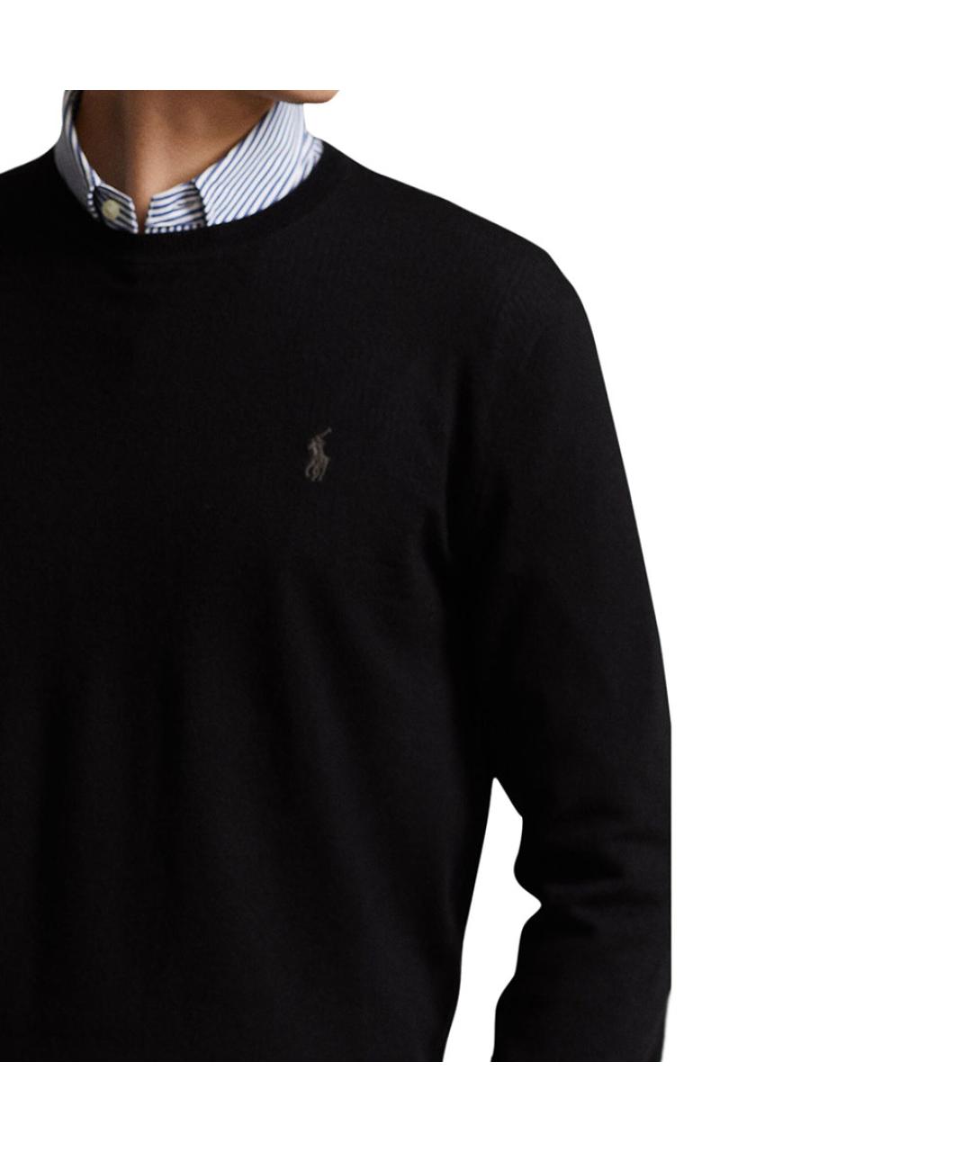 POLO RALPH LAUREN Черный джемпер / свитер, фото 6
