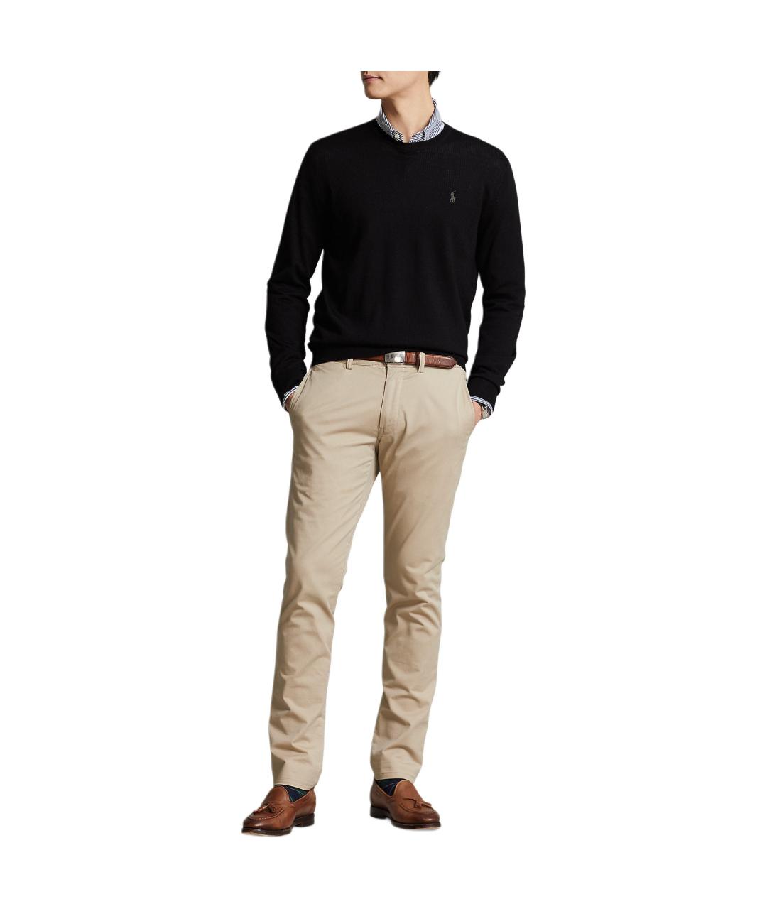 POLO RALPH LAUREN Черный джемпер / свитер, фото 3